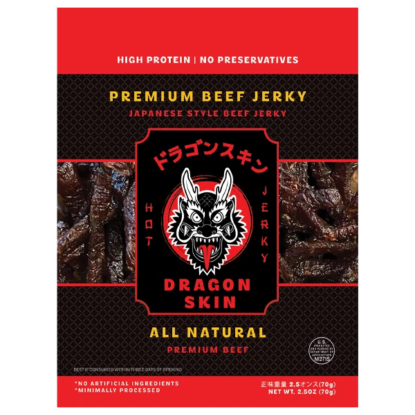Hot Dragon Skin Jerky