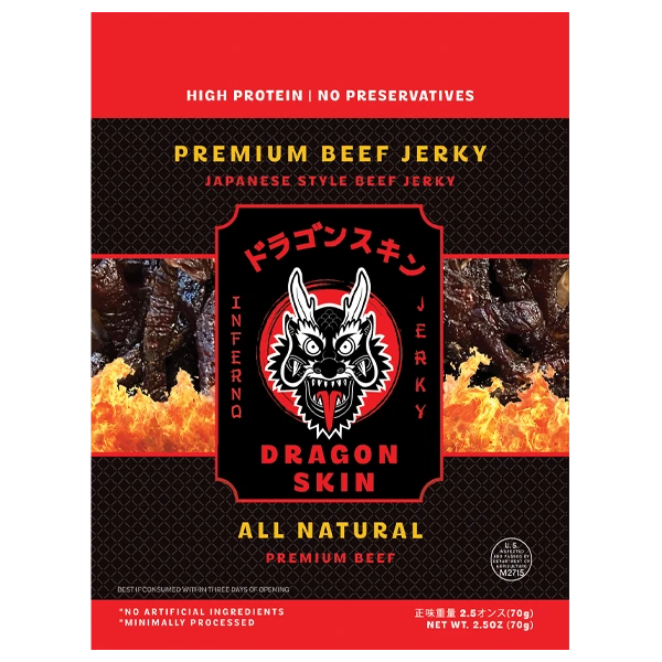 Inferno Dragon Skin Jerky